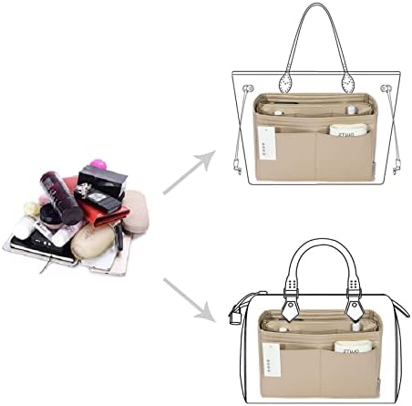 ZTUJO Purse Organizer Insert, Felt Bag Organizer - Image 4