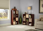 ClosetMaid Cubeicals 8 Cube Storage Shelf Organizer Bookshelf, Vertical or - Image 2