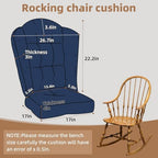 Wingback Rocking Chair Cushion - Image 3