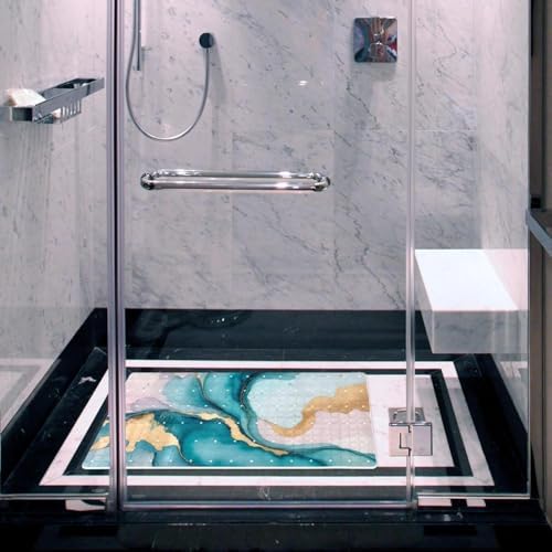 Non Slip Shower Mat Bathtub Mat 15.1x26.8 Inch, Quick Dry Bath Mat - Image 6