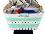 SAMMART 42L Collapsible Plastic Laundry Basket - Image 6