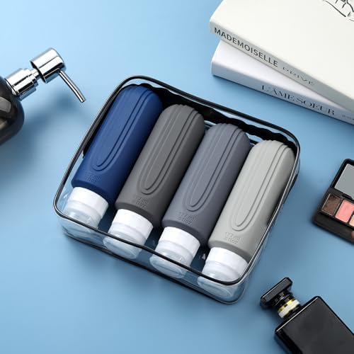 Mrsdry Travel Bottles for Toiletries, Large 6oz Oversize Containers, BPA Free - Image 7