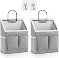 Kanrichu 2pcs Wall Hanging Storage Bag, Wall Hanging Baskets by KANRICHU