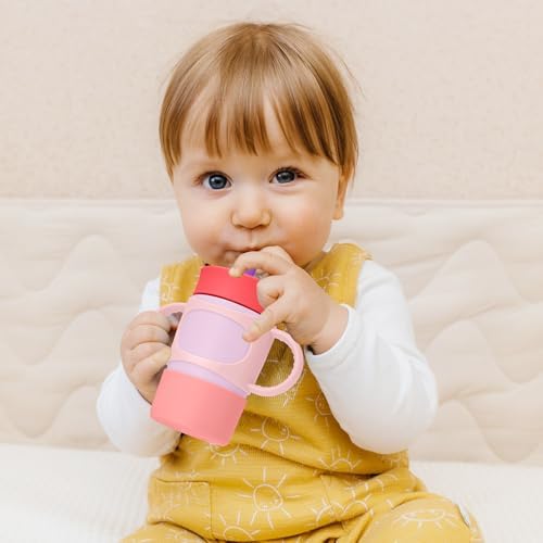 NiHome Silicone Handle & Boot for Owala Kids Tumbler 12oz 15oz, Toddler Grip - Image 6