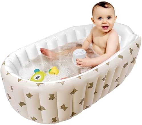 Mink Newborn to Toddler Bath Tub, Inflatable Baby Bathtub by mink