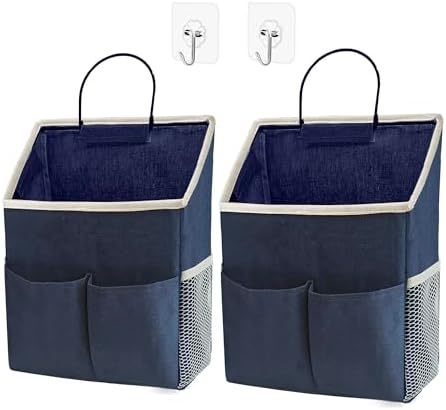 2pcs Wall Hanging Storage Bag, Wall Hanging Organizer Bags by Someteth