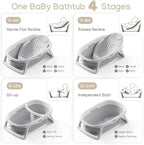 CheerTry 4-in-1 Collapsible Baby Bathtub - Image 2