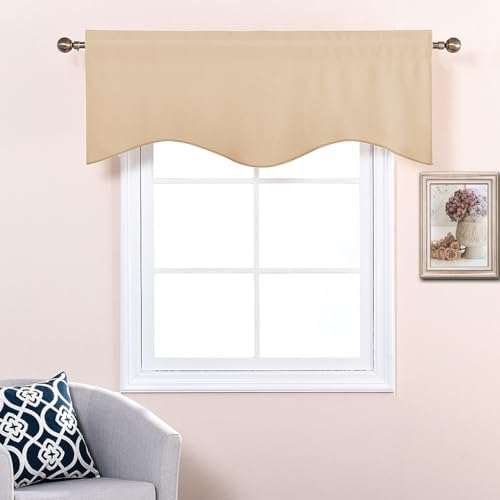 NICETOWN Room Darkening Window Valance - Image 4