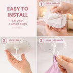 Bollepo Bed Canopy for Girls - Image 3