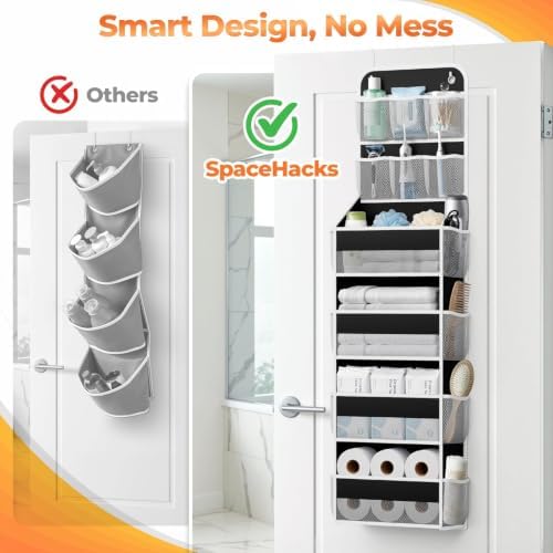 SpaceHacks 6-Tier Over the Door Organizer - Image 4