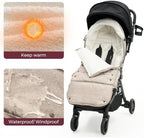 Momcozy Universal Stroller Footmuff, Plush Weatherproof Bunting Bag - Image 5