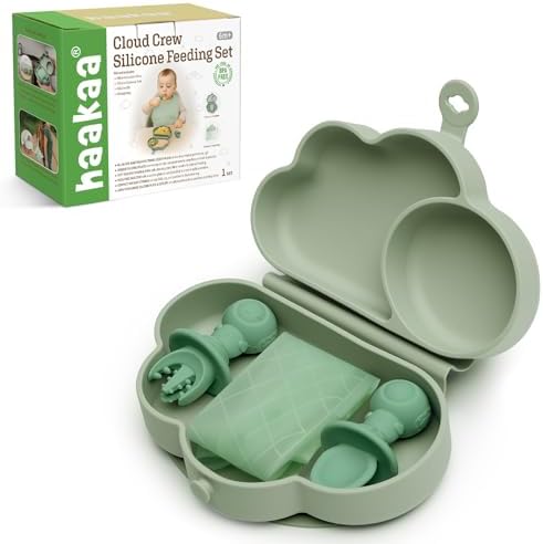Haakaa Silicone Baby Travel Feeding Set by haakaa