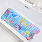 Baby Bath Mat for Tub Non Slip 40''x16'' Extra Long Bathtub Mat by HJJWNDDNG