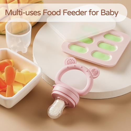 2 Pack Silicone Baby Fruit Feeder - Image 4