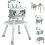BABY JOY Baby High Chair, 8 in 1 Convertible Highchair by BABYJOY