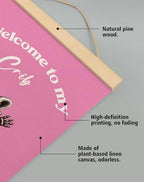 Welcome To My Crib Poster Hanger Frame - Image 4