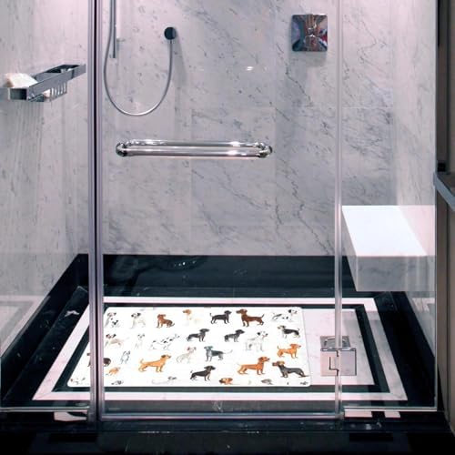 Shower Mat Bathtub Mat, 26.8x15.1 inch, Non-Slip Bath Mat - Image 6