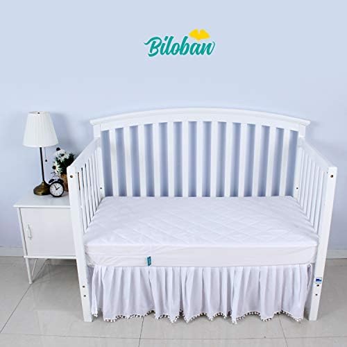 Zippered Crib Mattress Protector Waterproof, 6-Sided Encasement, 2 Pack - Image 5