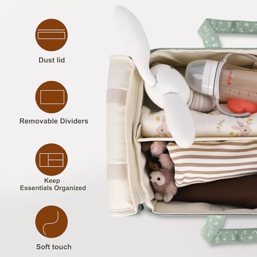 Diaper Caddy Organizer, Baby Basket - Image 2