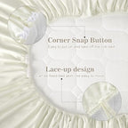 Smoothnovelty Beige Crib Bed Skirts - Image 3