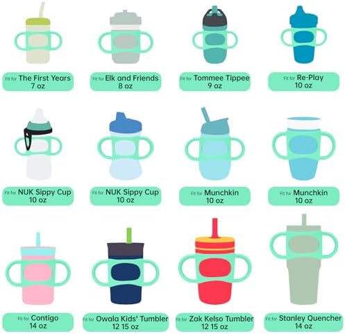 NiHome 2 Pcs Silicone Tumbler Handle - Image 6