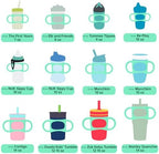 NiHome 2 Pcs Silicone Tumbler Handle - Image 6