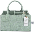 Parker Baby Co. Felt Diaper Caddy Organizer by ParkerBabyCo
