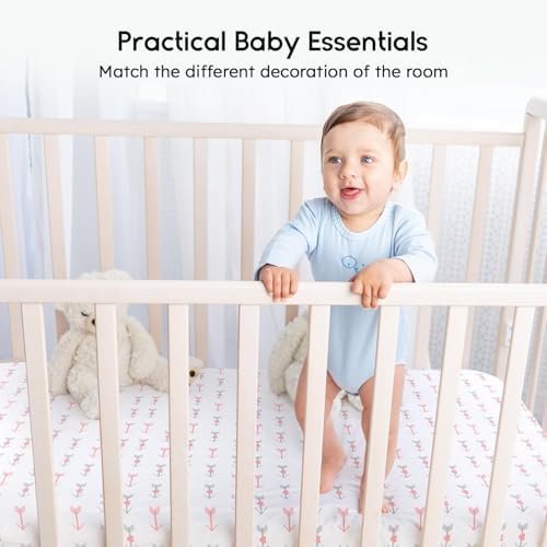 Yoofoss 2-Pack Baby Crib Sheets - Image 6