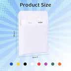 White Chair Pockets for Classroom 18 x 14 Inch Back Organizer Seat Pockets for - Image 2