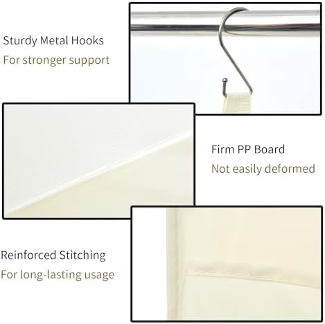 GRANNY SAYS 4-Shelf Hanging Closet Organizer, Foldable Storage - Image 6