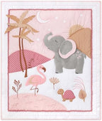 The Peanutshell 4 Piece Organic Cotton Baby Crib Bedding Set - Image 5