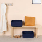 MiniArk Large Storage Baskets for Organizing, Baby Nursery, Toy Bins Box - Image 6