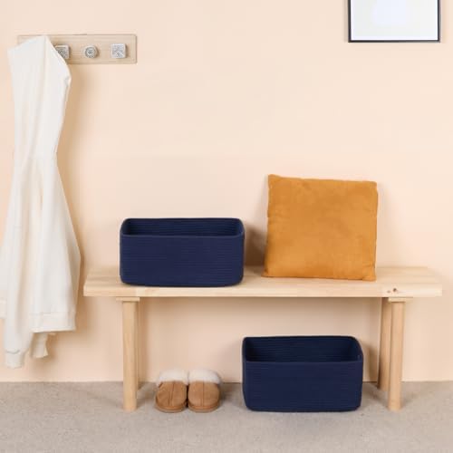 MiniArk Large Storage Baskets for Organizing, Baby Nursery, Toy Bins Box - Image 6