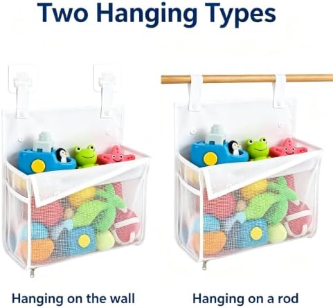Bathtub Toy Storage, Quick Access Bath Toy Holder - Image 4