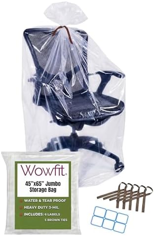 Wowfit Giant Large Plastic Bags by Wowfit