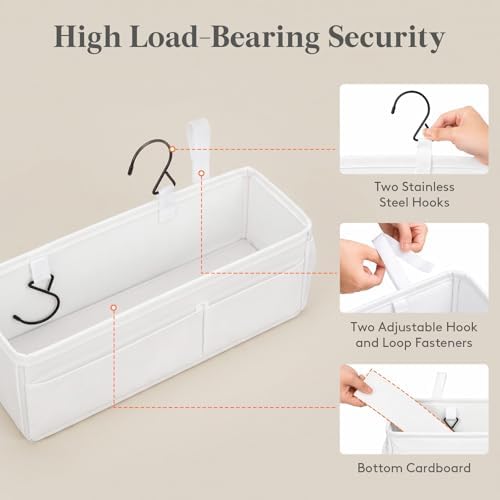 Lifewit Bedside Caddy Storage Organizer, Hanging Storage Bag - Image 3