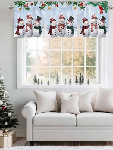 Vandarllin Christmas Kitchen Curtains Valances - Image 4