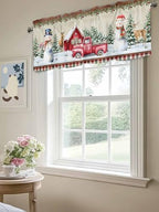 Vandarllin Christmas Valance Kitchen Curtains - Image 5