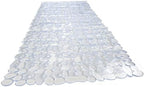 “Pebbles” Non-Slip Bathtub/Shower Mat 35"x16" Rectangular, Machine-Washable by TikeSmart