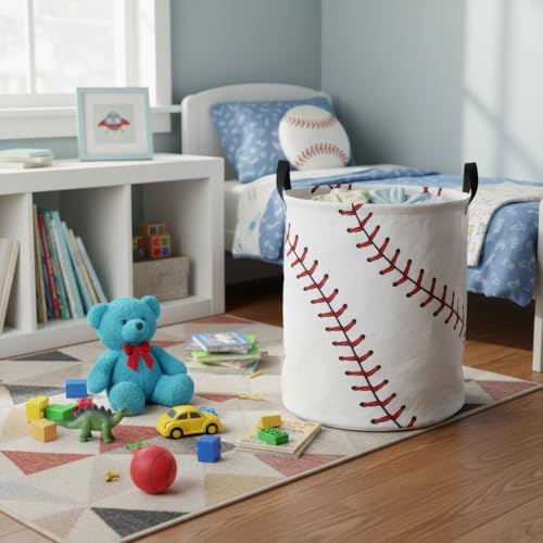 Baby Laundry Hamper kids laundry Basket Waterproof Laundry Bag - Image 6