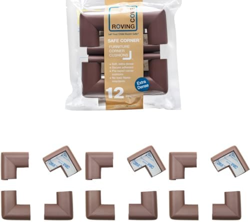 Roving Cove Baby Proof Corner Protector, 12 Large Corners by RovingCove