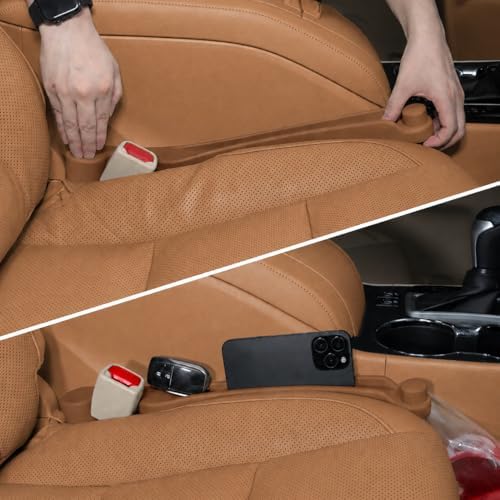 Givifive Car Seat Gap Filler Organizer 2Pack Soft Foam 3IN1 Multifunctional by Givifive
