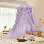 Princess Decor Canopy for Kids Bed, Soft and Durable Bed Canopy for Girls Room by Dix-Rainbow