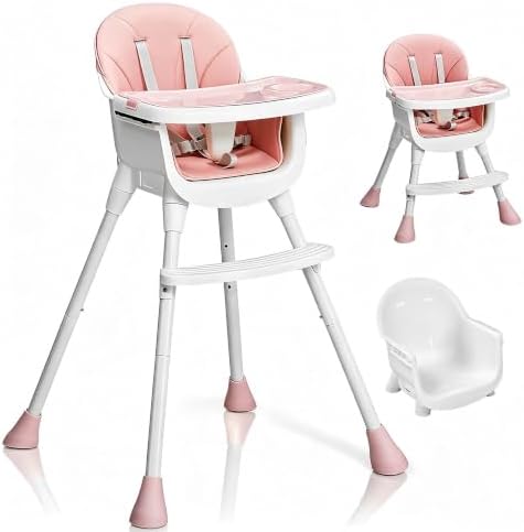Ktaxon 3-in-1 High Chair for Babies and Toddler by Ktaxon