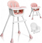 Ktaxon 3-in-1 High Chair for Babies and Toddler by Ktaxon