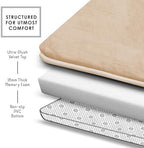 Clara Clark 2 Piece Bathroom Rugs, Velvet Memory Foam Bath Mat Set, Non-Slip - Image 5
