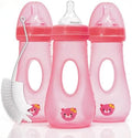 Avima 8 oz Easy Grip Baby Bottles w Medium Flow Nipples by AvimaBaby