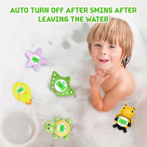Baby Bath Thermometer for Infant & Toddler, Floating Digital Water Thermometer - Image 3