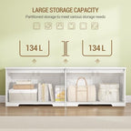 Hzuaneri 59" Modern Farmhouse Storage Chest and Bench | 70 Gal | 330lb Seat - Image 5