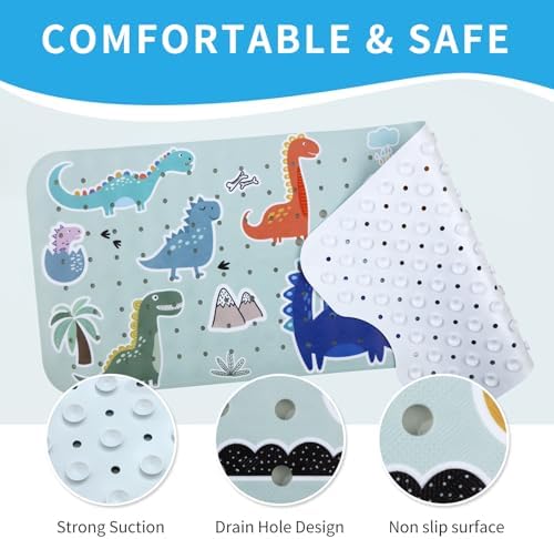 Bath Tub Shower Mat Non Slip Kids Bathtub Mat Anti Slip Baby Bath Mat - Image 4
